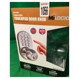 MILOCKS - TOUCHPAD DOOR KNOB MILOCKS - TOUCHPAD DOOR KNOB