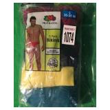 FRUIT OF THE LOOM 5 PACK MEN BIKINIS (LARGE) FRUIT OF THE LOOM 5 PACK MEN BIKINIS (LARGE)