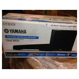 YAMAHA SOUNDBAR WITH WIRELESS SUBWOOFER YAMAHA SOUNDBAR WITH WIRELESS SUBWOOFER