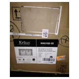 KRAUS 33' UNDERMOUNT DOUBLE BOWL STAINLESS KRAUS 33' UNDERMOUNT DOUBLE BOWL STAINLESS