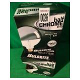 HALF CHROME BULBS HALF CHROME BULBS