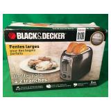 BLACK&DECKER - 2 SLICE TOASTER BLACK&DECKER - 2 SLICE TOASTER