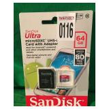 SANDISK MICRO SD CARD 64GB SANDISK MICRO SD CARD 64GB