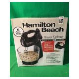 HAMILTON BEACH - 6 SPEED STAND MIXER HAMILTON BEACH - 6 SPEED STAND MIXER
