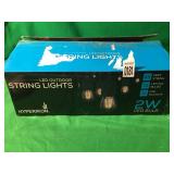HYPERIKON - 48' LED OUTDOOR STRING LIGHTS HYPERIKON - 48' LED OUTDOOR STRING LIGHTS