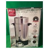 WESTBEND - 14.9L AUTOMATIC COFFEE MAKER WESTBEND - 14.9L AUTOMATIC COFFEE MAKER