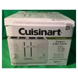 CUISINART - COMPACT 4 SLICE TOASTER CUISINART - COMPACT 4 SLICE TOASTER