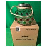 OHUHU - DIAMOND SOLAR GLASS JAR OHUHU - DIAMOND SOLAR GLASS JAR