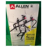 ALLEN SPORTS - DELUXE 2 BIKE TRUNK CARRIER ALLEN SPORTS - DELUXE 2 BIKE TRUNK CARRIER