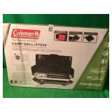 COLEMAN - CAMP GRILL/STOVE COLEMAN - CAMP GRILL/STOVE