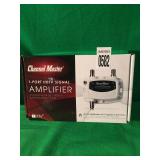 CHANNEL MASTER - 1 PORT HDTV SIGNAL AMPLIFIER CHANNEL MASTER - 1 PORT HDTV SIGNAL AMPLIFIER