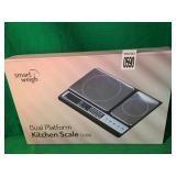 SMART WEIGHT - DUAL PLATFORM KITCHEN SCALE SMART WEIGHT - DUAL PLATFORM KITCHEN SCALE