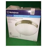 WESTINGHOUSE - FLUSH MOUNT FIXTURE WESTINGHOUSE - FLUSH MOUNT FIXTURE