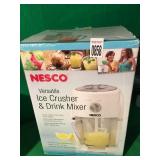 NESCO-ICE CRUSHER & DRINK MIXER NESCO-ICE CRUSHER & DRINK MIXER