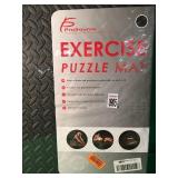 PROSOURCE-EXERCISE PUZZLE MAT (BLACK) PROSOURCE-EXERCISE PUZZLE MAT (BLACK)
