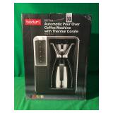 BODUM-AUTOMATIC POUR OVER COFFEE MACHINE W/ BODUM-AUTOMATIC POUR OVER COFFEE MACHINE W/
