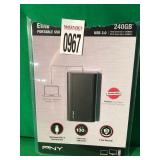 PNY ELITE PORTABLE SSD 240GB PNY ELITE PORTABLE SSD 240GB