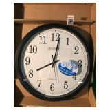 LA CROSSE-ATOMIC TIME WALL CLOCK LA CROSSE-ATOMIC TIME WALL CLOCK