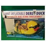 GIANT INFLATABLE DERBY DUCK GIANT INFLATABLE DERBY DUCK