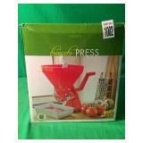 FOX RUN TOMATO PRESS FOX RUN TOMATO PRESS