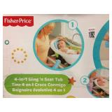 FISHER PRICE - 4IN1 SLING 'N SEAT TUB FISHER PRICE - 4IN1 SLING 'N SEAT TUB