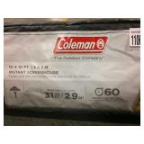 COLEMAN - INSTANT SCREENHOUSE (10'X10') COLEMAN - INSTANT SCREENHOUSE (10'X10')
