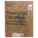 PHASER 7500 COLOR PRINTER PHASER 7500 COLOR PRINTER