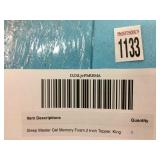 SLEEP MASTER-GEL MEMORY FOAM 2' TOPPER (KING) SLEEP MASTER-GEL MEMORY FOAM 2' TOPPER (KING)