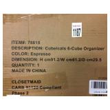 CLOSETMAID - CUBEICALS 6CUBE ORGANIZER CLOSETMAID - CUBEICALS 6CUBE ORGANIZER
