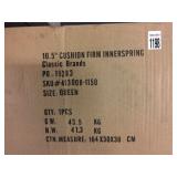 CLASSIC BRANDS - 10.5' CUSHION FIRM INNERSPRING CLASSIC BRANDS - 10.5' CUSHION FIRM INNERSPRING