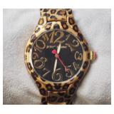 STAINLESS STEEL BETSEY JOHNSON CRYSTAL