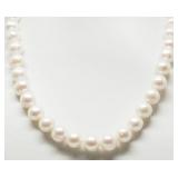 FRESHWATER PEARL (12MM) NECKLACE WITH STERLING