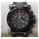 STAINLESS STEEL ROCAWEAR QUARTZ MOVEMENT
