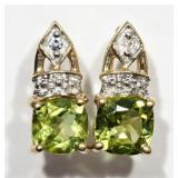 10K YELLOW GOLD AUGUST BIRTHSTONE PERIDOT