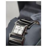 STEVE MADDEN WATER RESISTANT GENUINE LEATHER WATCH