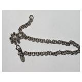STERLING SILVER DIAMOND BABY BRACELET