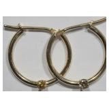 10K YELLOW GOLD DIAMOND EARRINGS