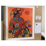 NORVAL MORRISSEAU LIMITED EDITION PRINT
