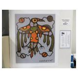 NORVAL MORRISSEAU LIMITED EDITION  PRINT
