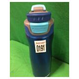 MATTE BLUE WATER BOTTLE