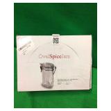 OVAL GLASS SPICE JAR