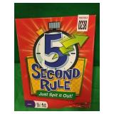 SECOND RULE JUST SPIT IT OUT GAME