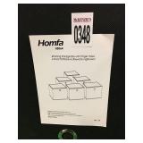 HOMFA-6 FOLDING STORAGE BOX W/ FINGER HOLES