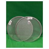 ALUMINUM PIZZA PAN 2 PCS