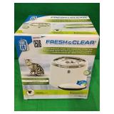 FRESH & CLEAR PET DRINKING FOUNTAIN