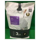 GARBAGE BAGS 3 PACKS