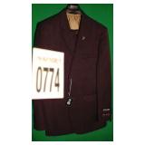 STACY ADAMS SUIT VEST AND PANTS SIZE 33