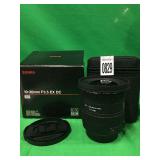 SIGMA  LENS 10-20MM