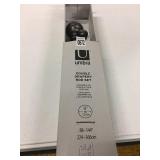 UMBRA-DOUBLE DRAPERY ROD SET 88-144