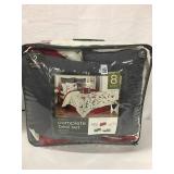8 PIECE COMPLETE BED SET QUEEN